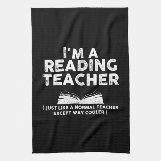 Linge De Cuisine Professeur de lecture - Je suis professeur de lect (Vertical)