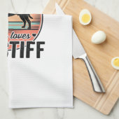 Linge De Cuisine Professeur de physique aime Maillot de chien vinta (Quart Plié)