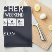 Linge De Cuisine Professeur de sciences à la retraite C'est le week (Quart Plié)