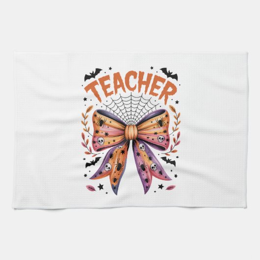 Linge De Cuisine Professeur Halloween épouvantable (Horizontal)