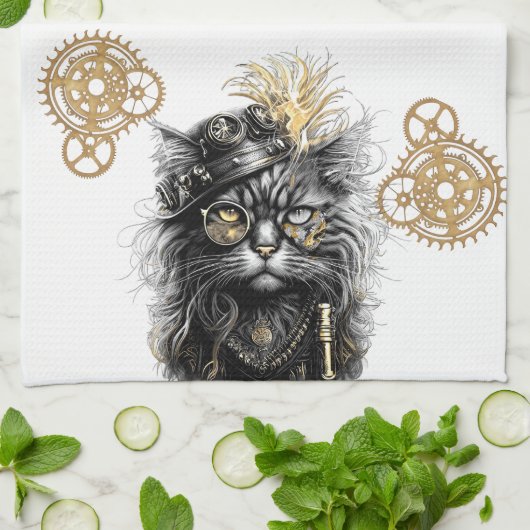 Linge De Cuisine Professeur Sprocket-Paws (Plié)