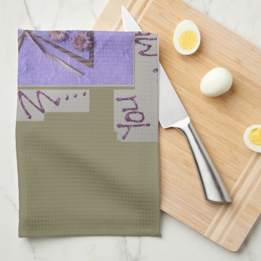 Linge De Cuisine Professeur, vous m'apprenez à espérer pour le meil (Quart Plié)