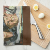 Linge De Cuisine Professions commerciales, patriotisme Vintage (Quart Plié)