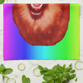 Linge De Cuisine Profil avant Red Golden Retriever (Plié)