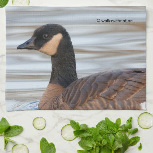 Linge De Cuisine Profil d'une oie de caquetage