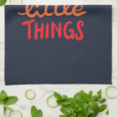 Linge De Cuisine Profitez des petites choses (Plié)