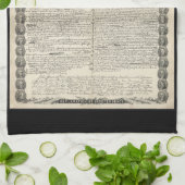 Linge De Cuisine Projet de la déclaration d'indépendance (Plié)