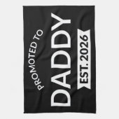 Linge De Cuisine Promoted To Daddy Est. 2026 II (Vertical)