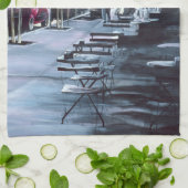 Linge De Cuisine Protégé par le soleil de mi-matinée (Plié)