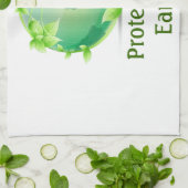 Linge De Cuisine Protéger La Terre (Plié)
