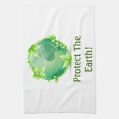 Linge De Cuisine Protéger La Terre (Vertical)
