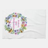 Linge De Cuisine Protéger nos pollinisateurs Fleurs d'abeilles (Horizontal)