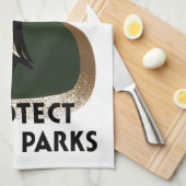 Linge De Cuisine Protégez vos parcs (Quart Plié)