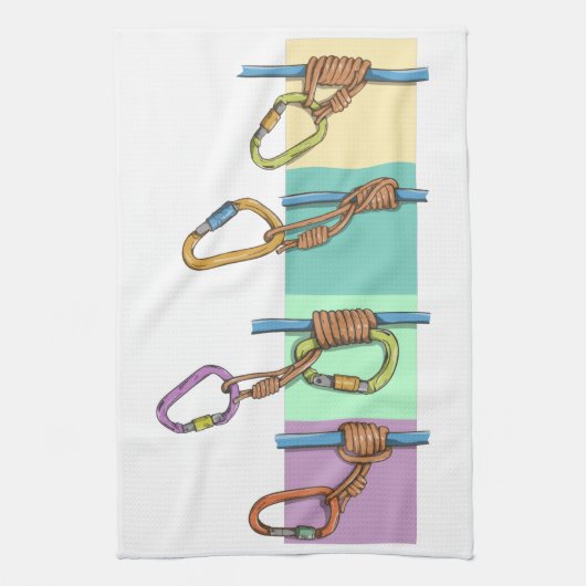Linge De Cuisine PRUSIK Thirdhand, Manchard, Klemheist, Bachmann (Vertical)