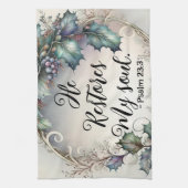 Linge De Cuisine Psaume 23:3 (Vertical)