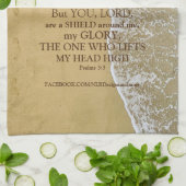 Linge De Cuisine Psaumes 3:3 Mon Bouclier (Plié)