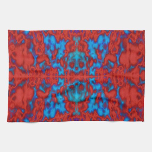 Linge De Cuisine Psychédélic kaleidoscope (Horizontal)