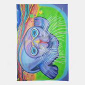 Linge De Cuisine Psychedelic Sea Lion (Vertical)