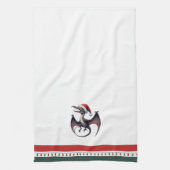 Linge De Cuisine Pterodactyle de Noël (Vertical)
