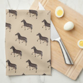 Linge De Cuisine Pub anglais Polka Dot Zebra (Quart Plié)