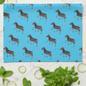 Linge De Cuisine Pub anglais Polka Dot Zebra (Plié)