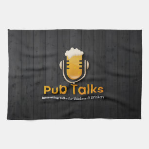 Linge De Cuisine Pub Talks Tea Towel