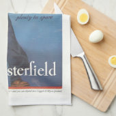 Linge De Cuisine Publicité Chesterfield Cigarettes vintage (Quart Plié)