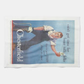 Linge De Cuisine Publicité Chesterfield Cigarettes vintage (Horizontal)