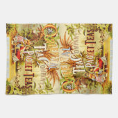 Linge De Cuisine Publicité vintage de thé (Horizontal)
