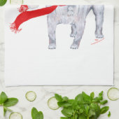 Linge De Cuisine Pug de Christmas (Plié)