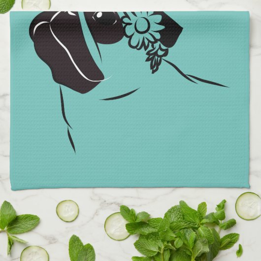 Linge De Cuisine Pugging fabuleux (Plié)