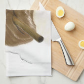 Linge De Cuisine Puggy Grumpy personnalisée avec Cigar (Quart Plié)