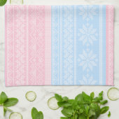 Linge De Cuisine Pull de Noël tricoté d'hiver Cadeau de vacances (Plié)