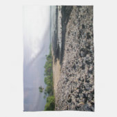 Linge De Cuisine PunaluGu Plage de sable noir Hawaii Big Island (Vertical)