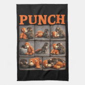 Linge De Cuisine Punch Bébé Singe (Vertical)