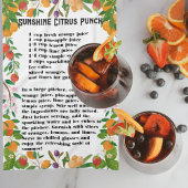 Linge De Cuisine Punch Citrus Sunshine