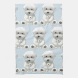 Linge De Cuisine Puppy Accroche Son Jouet