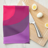Linge De Cuisine Purple Et Rose 6078 (Quart Plié)