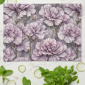 Linge De Cuisine Purple Flower (Plié)