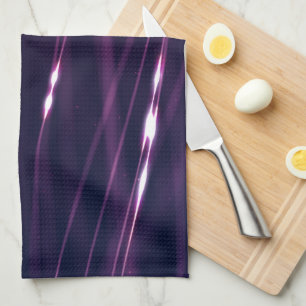 Linge De Cuisine Purple foncé Abstrait