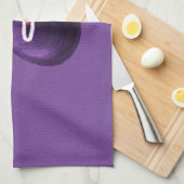 Linge De Cuisine Purple Funny Cartoon Eggplant (Quart Plié)