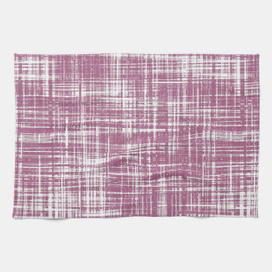 Linge De Cuisine Purple Magenta Motif Abstrait élégant