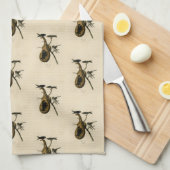 Linge De Cuisine Purple Martin de Audubon's Birds of America (Quart Plié)