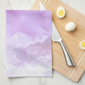 Linge De Cuisine Purple Pansy (Quart Plié)