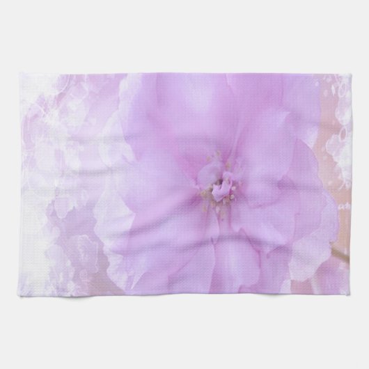 Linge De Cuisine Purple Pansy (Horizontal)