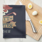 Linge De Cuisine Putt Pirates Golf Hobby (Quart Plié)