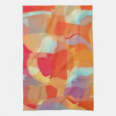 Linge De Cuisine Puzzling Abstract Artsy Colorful Kitchen Towel (Vertical)