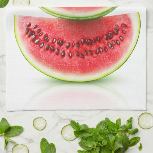 Linge De Cuisine Pyramide de pastèque (Plié)