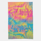 Linge De Cuisine PYTHON - moderne fractale décorative - (Vertical)