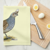 Linge De Cuisine Quail à échelle (Quart Plié)